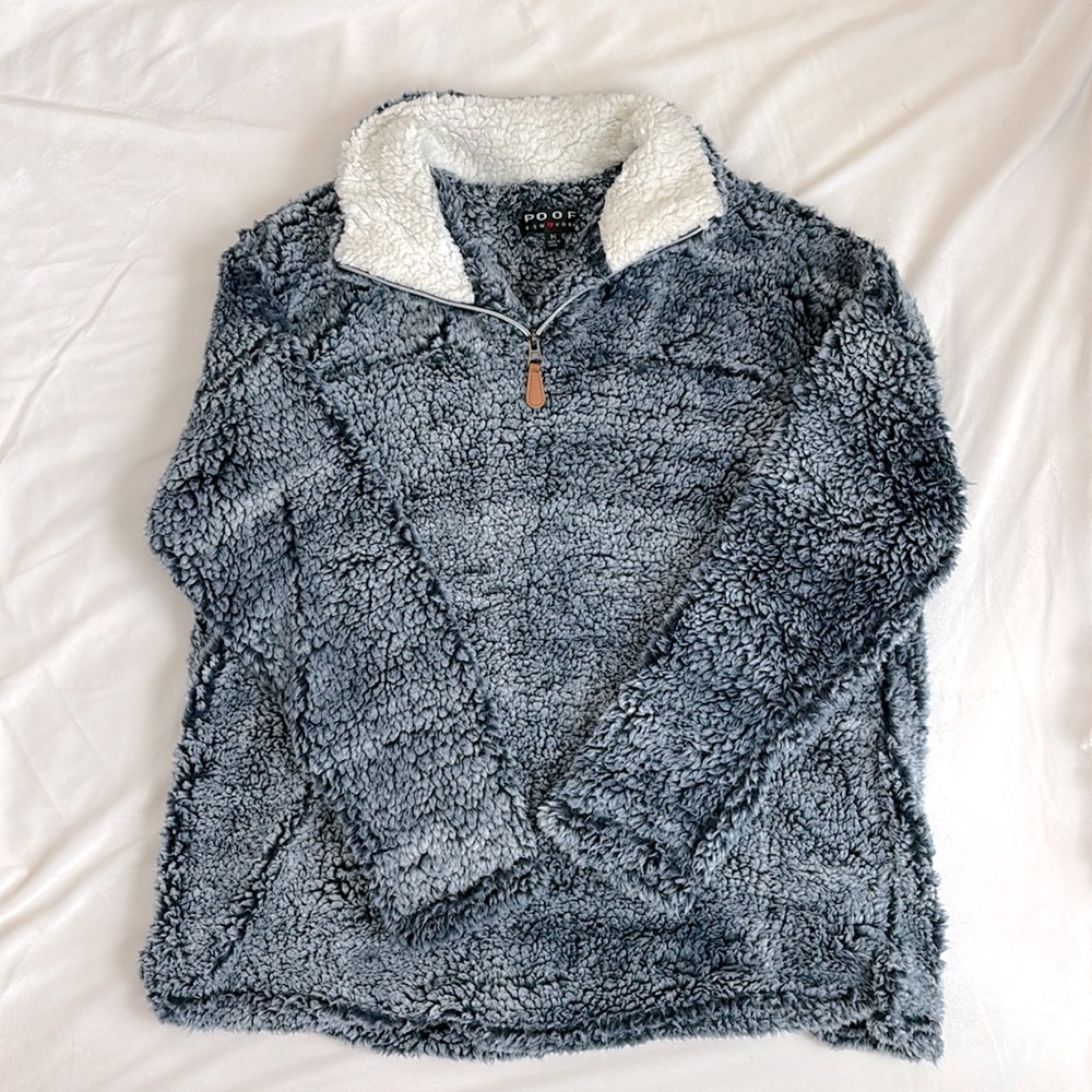 Poof! Women’s Frosted Fleece Quarter Zip